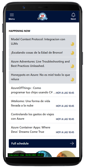 Instalar App del evento
