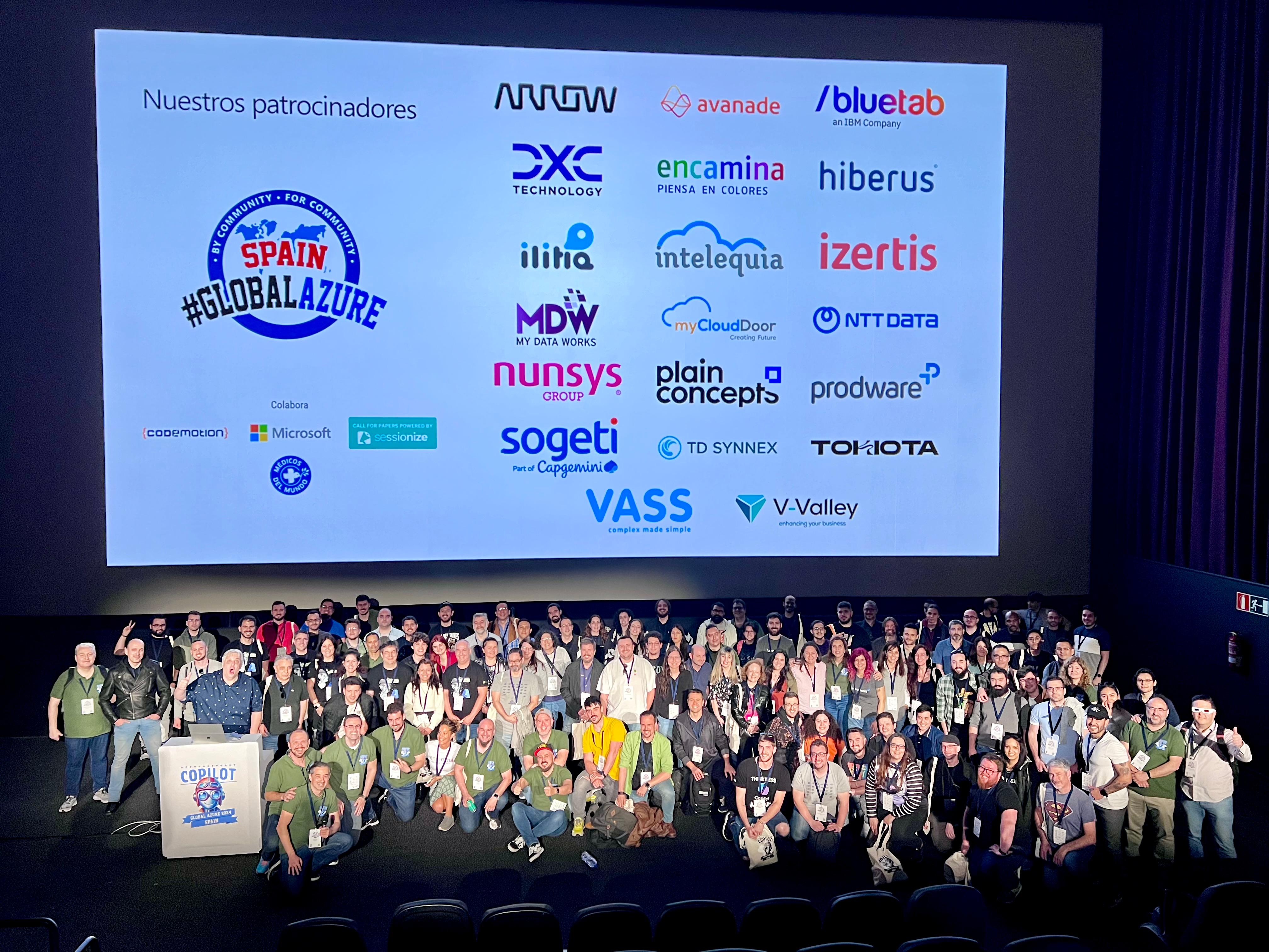 Global Azure Spain se posiciona con gran exito como evento lider de la comunidad Microsoft Cloud